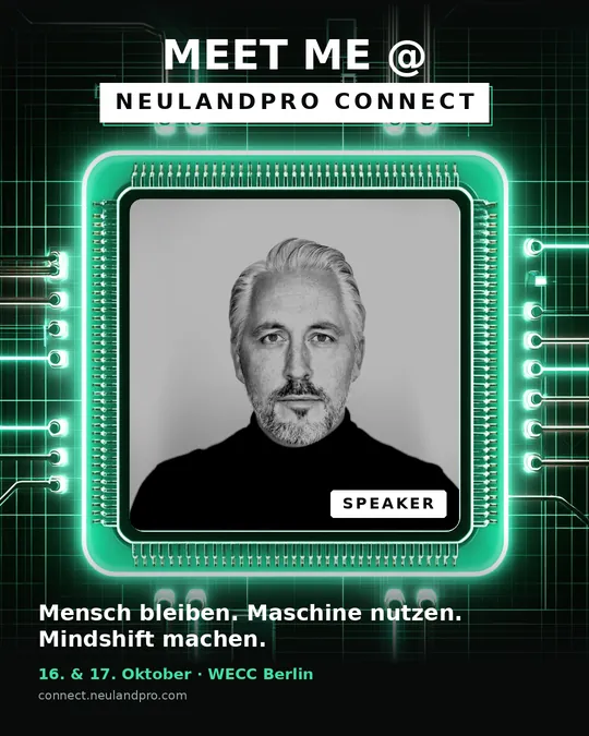 Connect Card von Manuel Wolfsteiner, Speaker