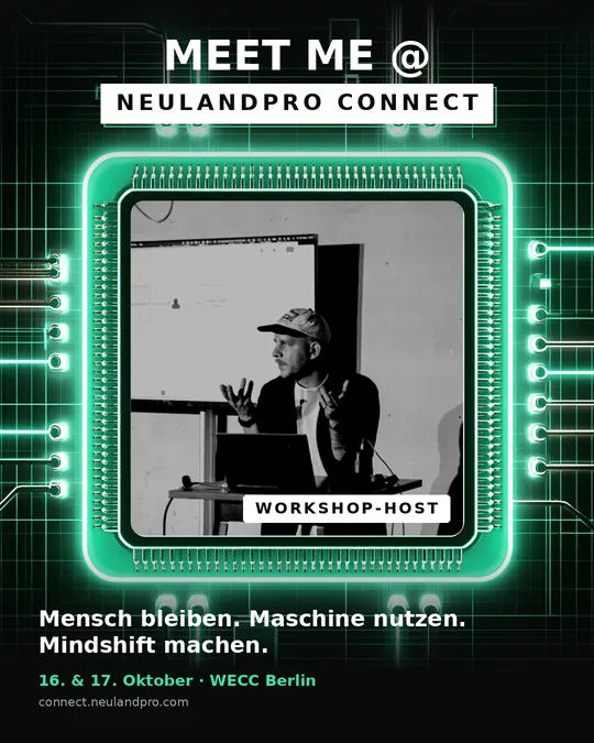 Connect Card von Sascha Hoffmann, Workshop-Host