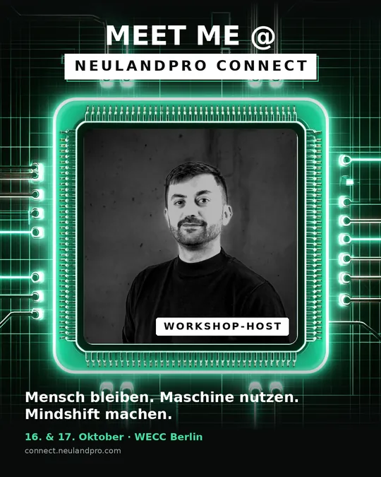 Connect Card von Sergiy Esposito, Workshop-Host